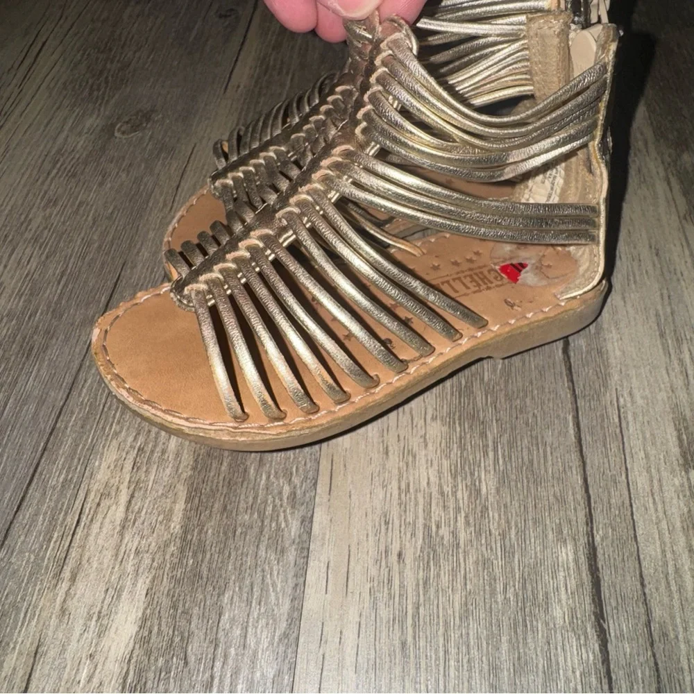 Seychelles Kids Gold Gladiator Sandals